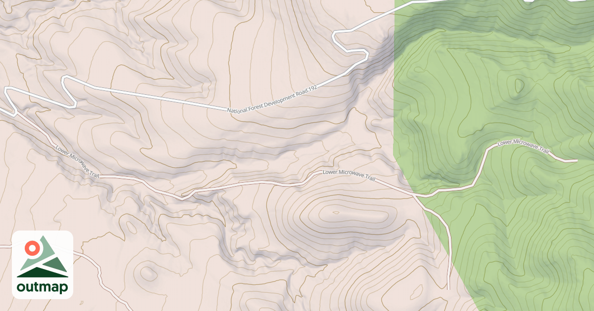 Map of LOWER MICROWAVE