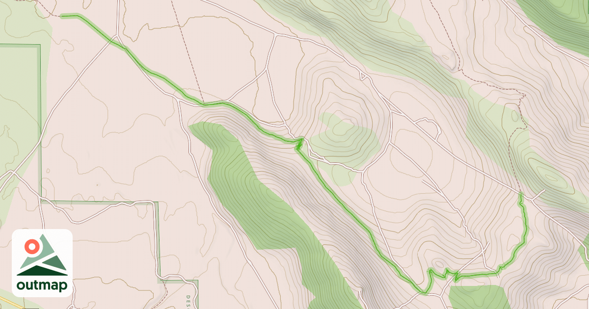 Map of Crazy Horse