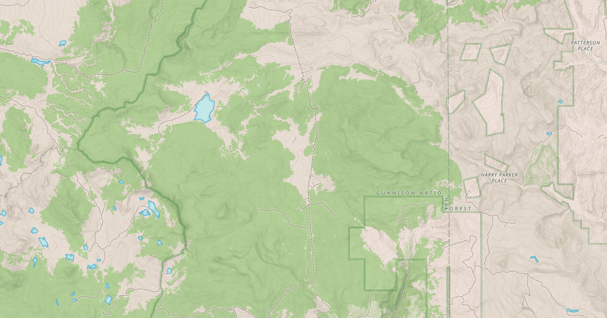 Map preview of USFS Motor Vehicle Use Map Trails 5264