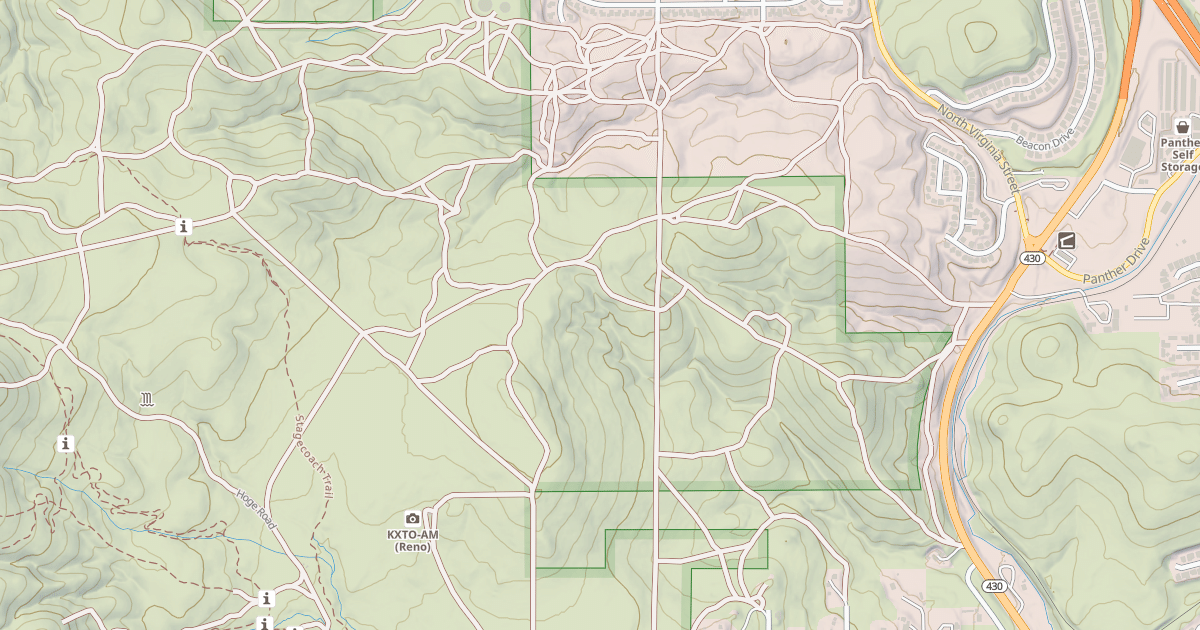 Map preview of Powerline Trail