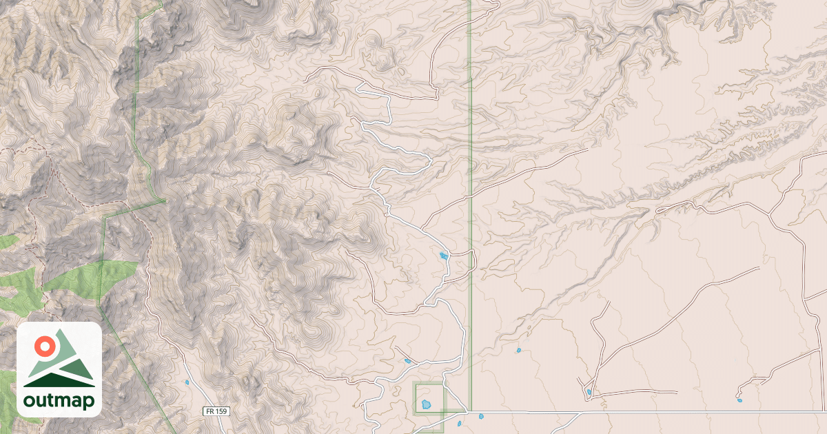 Map of PADDY'S RIVER