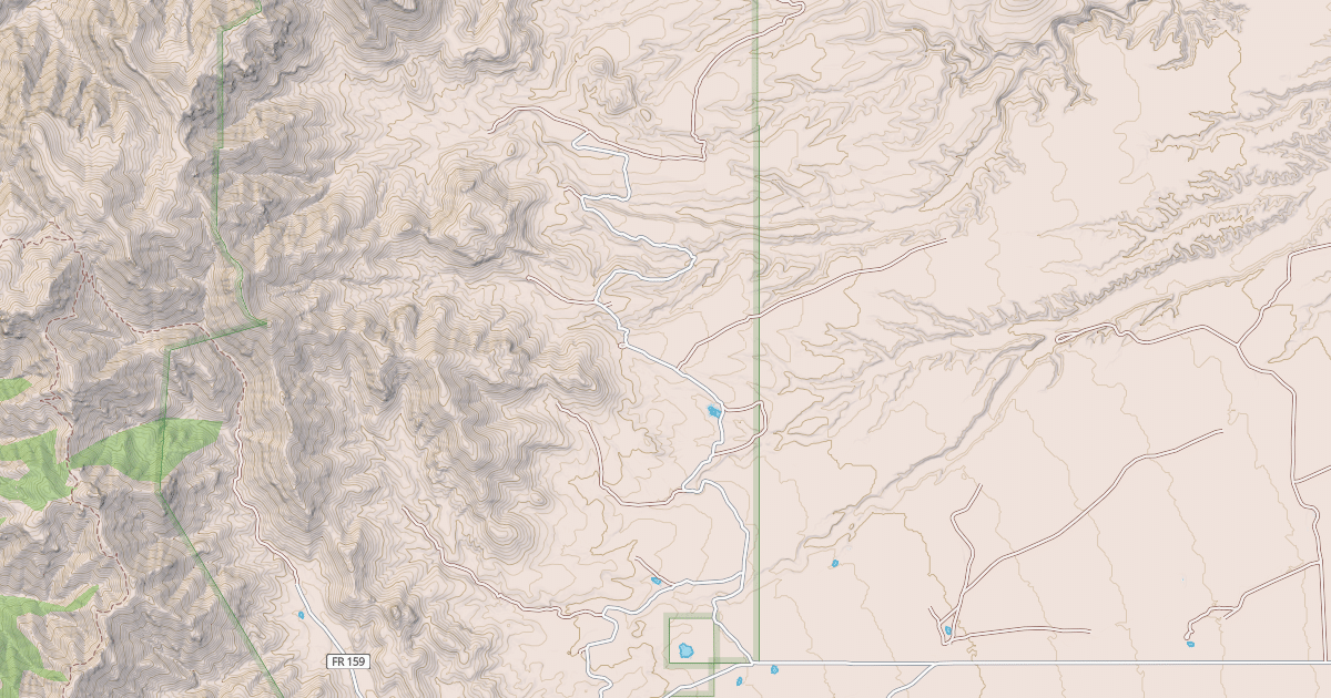 Map preview of PADDY'S RIVER
