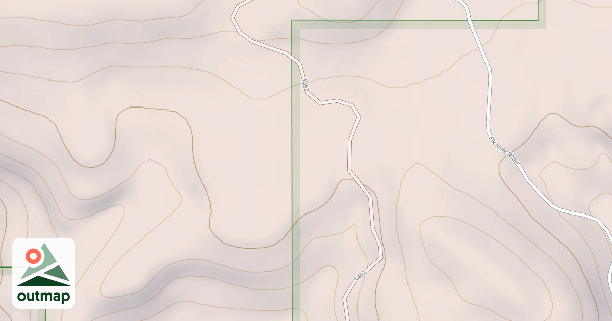 Map of CLOVER LEAF CREEK