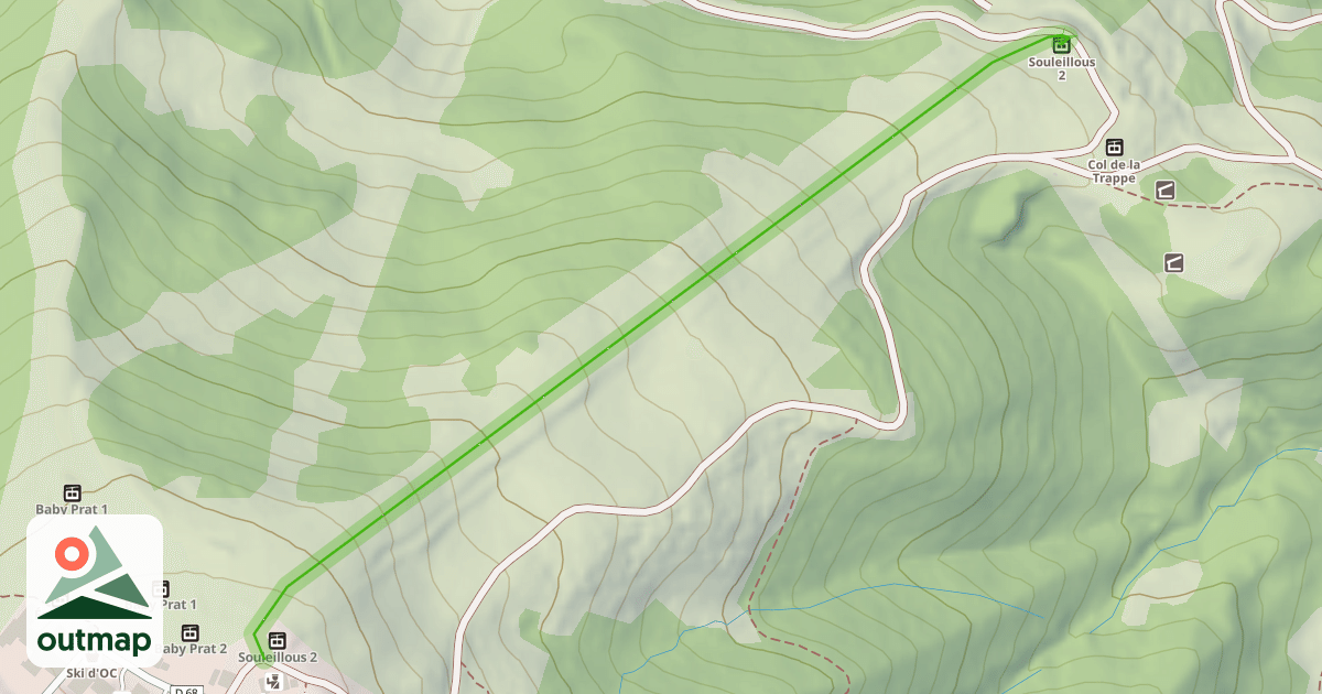 Map of Souleillous 1