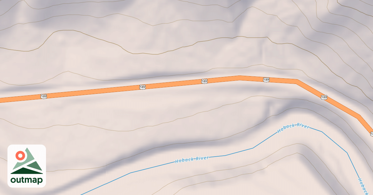 Map of HOBACK ACCESS