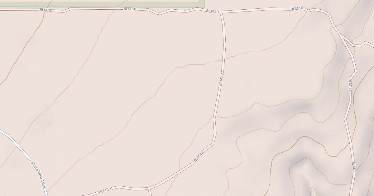 Map preview of Dry Creek North Spur Trail
