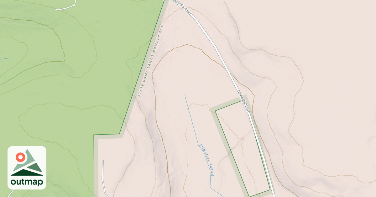 Map of Well Trail