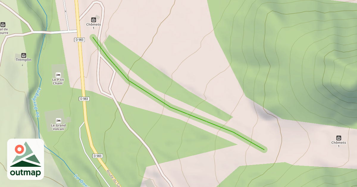 Map of Dents Bouches