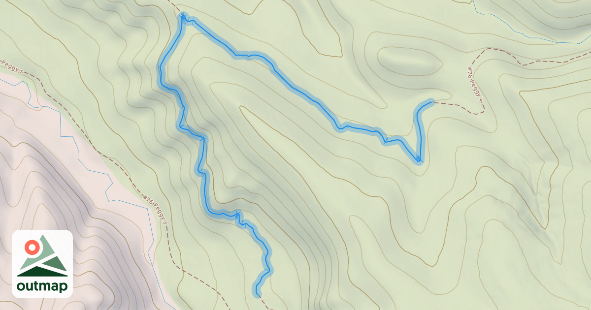Map of #76 Peggy's