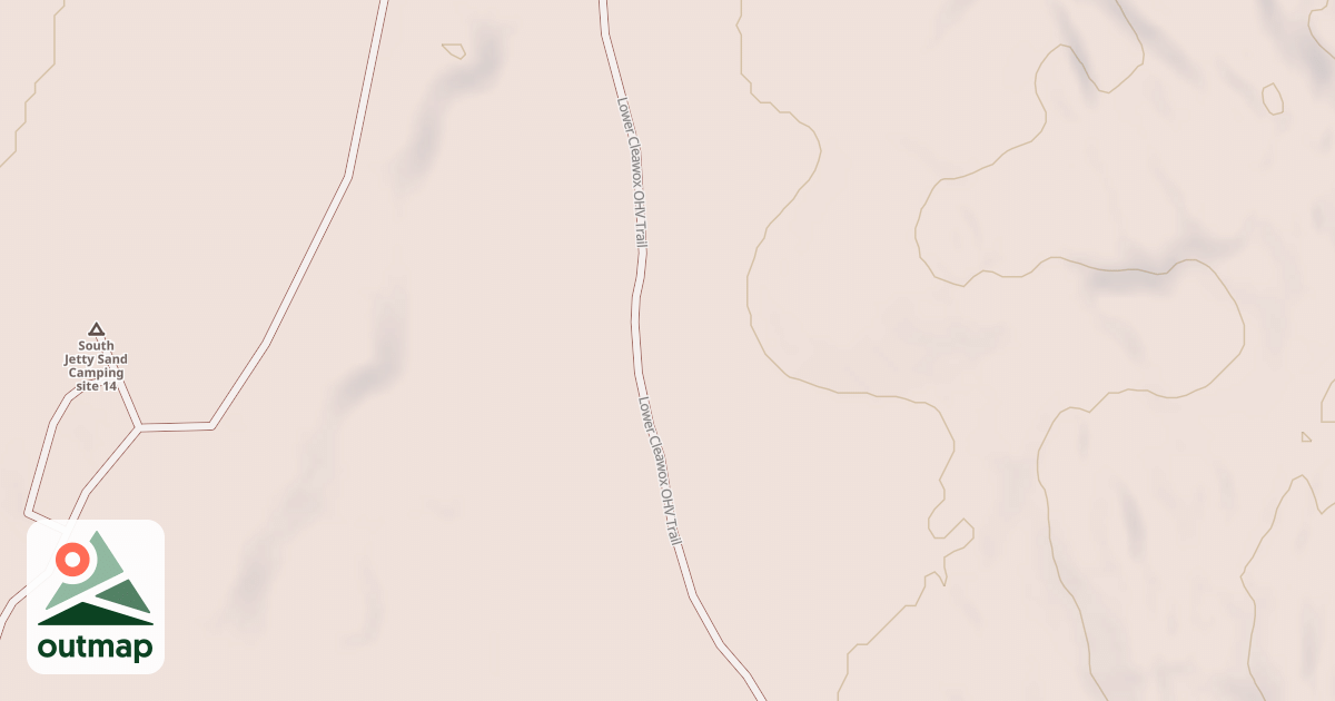 Map of USFS Motor Vehicle Use Map Trails 8440