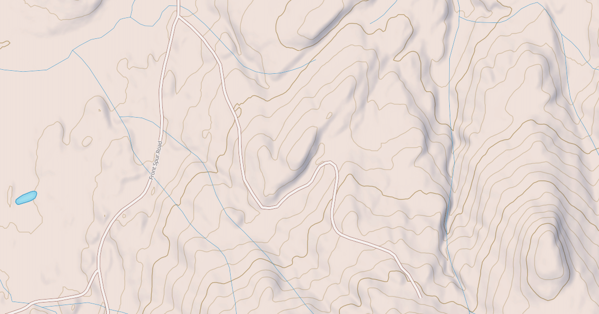 Map preview of USFS National Forest System Roads {5C5AD017-A9A2-41C7-BB1C-2AA24305B249}
