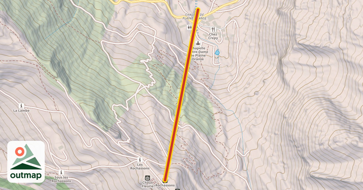 Map of Rochassons