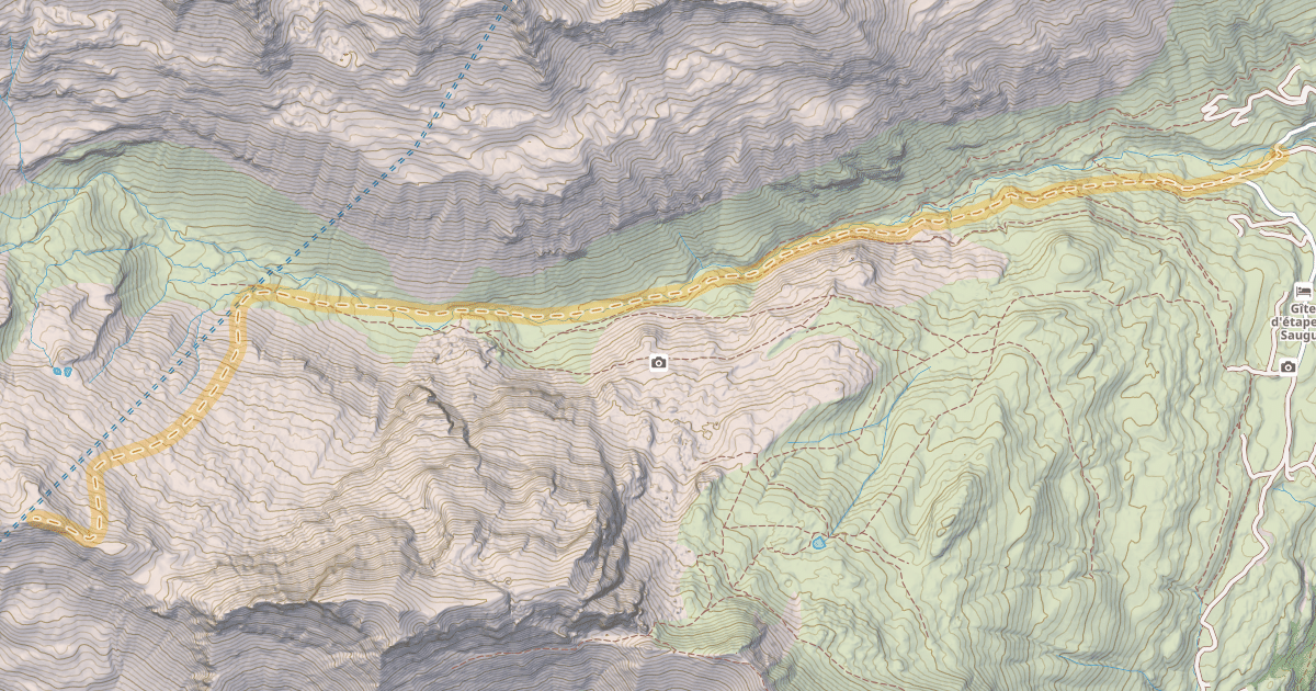 Map preview of Soum de Labassa — Pont de Saugué