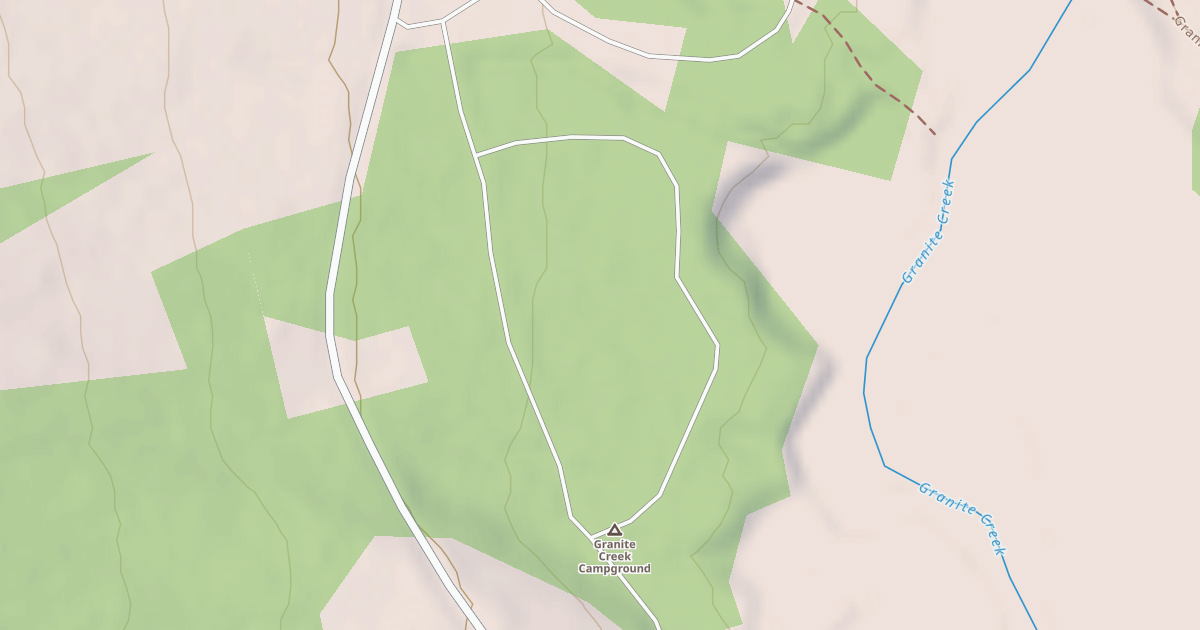 Map preview of GRANITE C.G. SPUR B