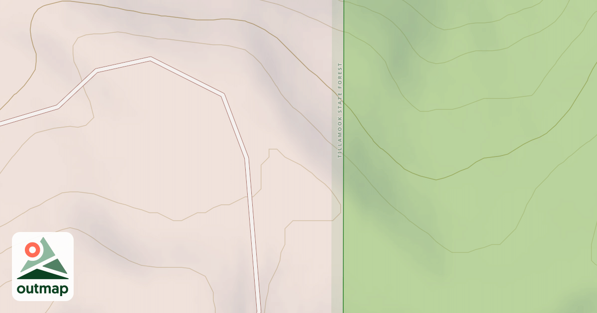 Map of Woody's Plunge