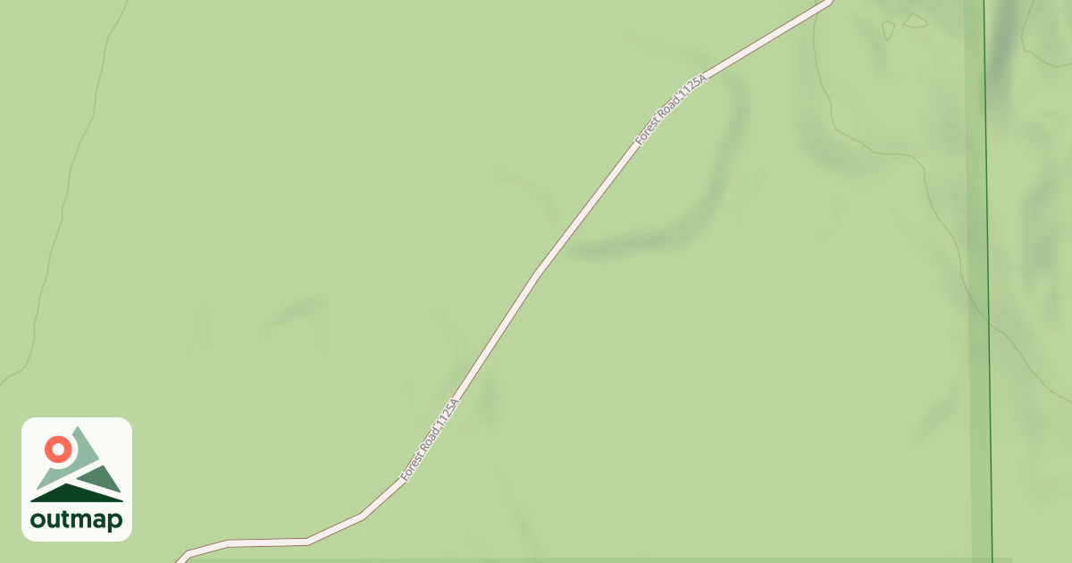 Map of FR 1125A