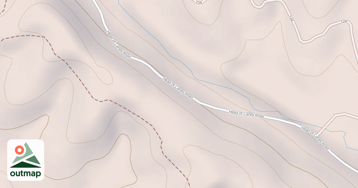 Map of White Sulphur Ohv Trail - G