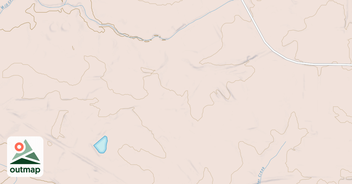 Map of Claiborne Boy Scout Trail