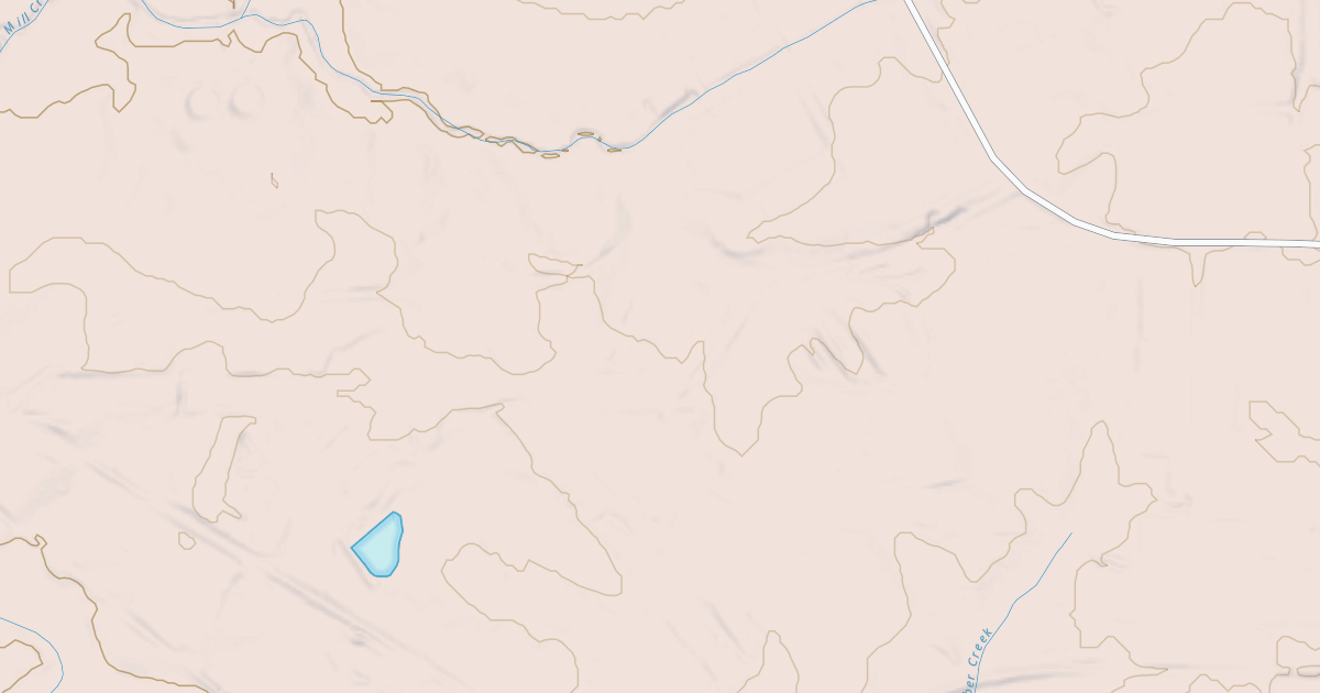 Map preview of Claiborne Boy Scout Trail