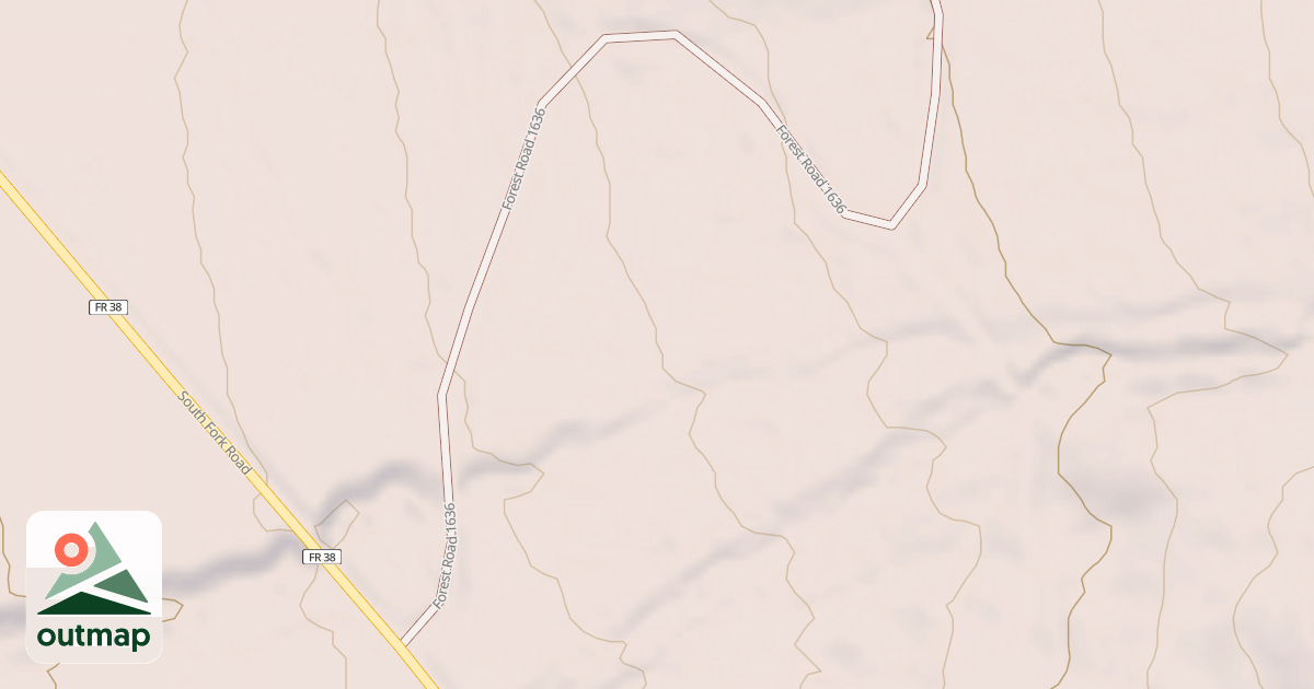Map of BAPTISTE CREEK