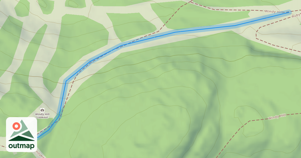 Map of Lower Cloud Traverse