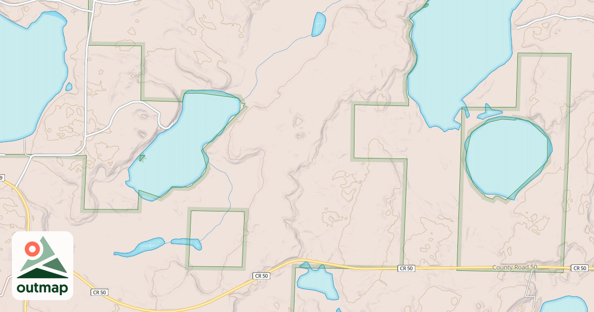 Map of EAST PLANTATION LAKE