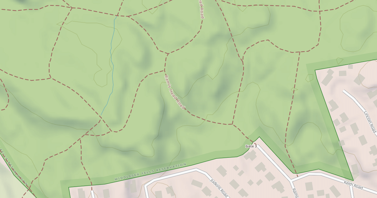 Map preview of Rams Head Road