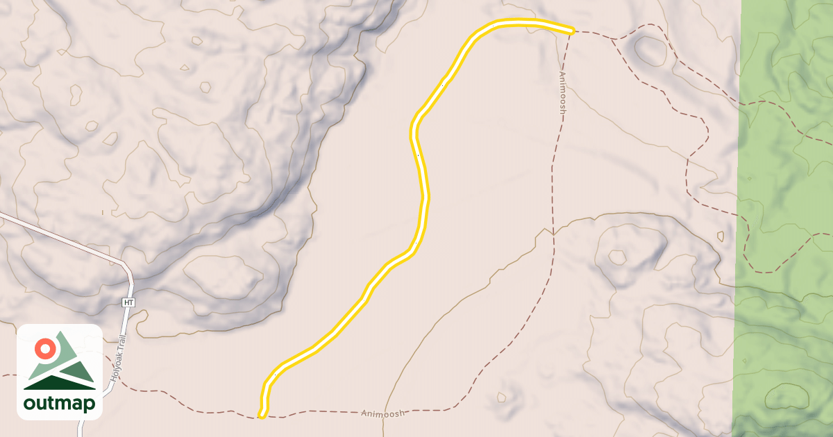 Map of Noquemanon Trail