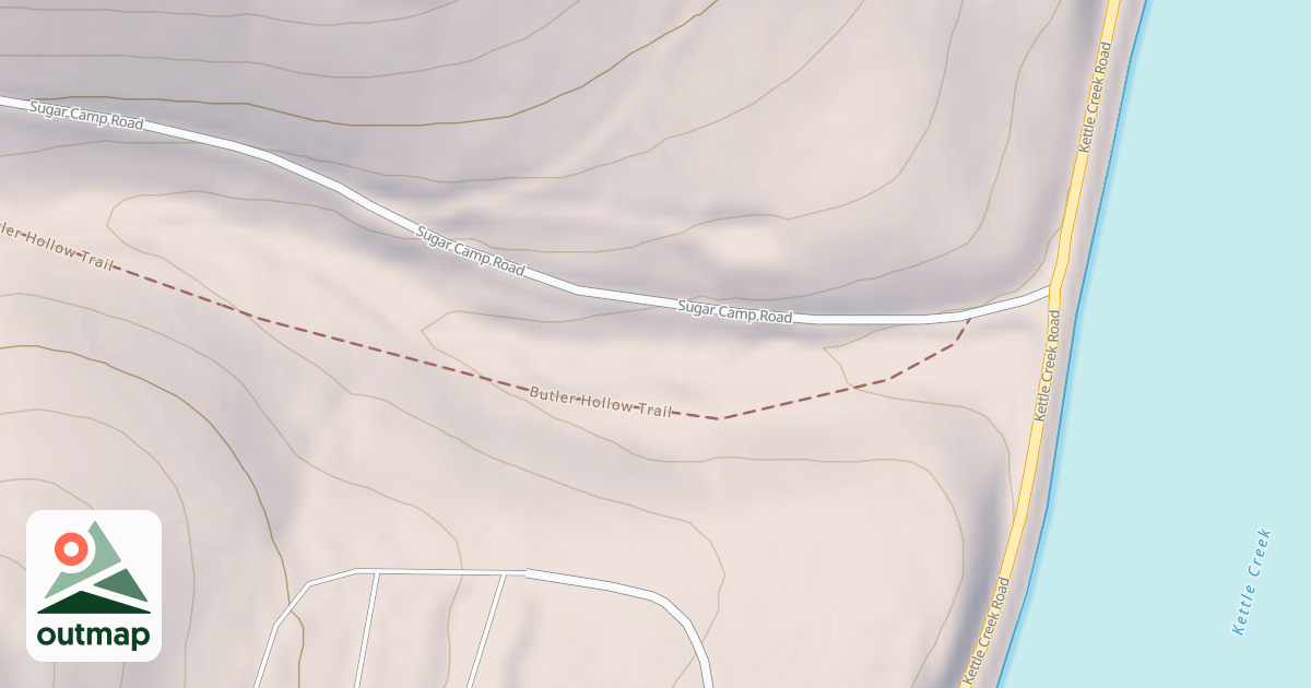 Map of Butler Trail