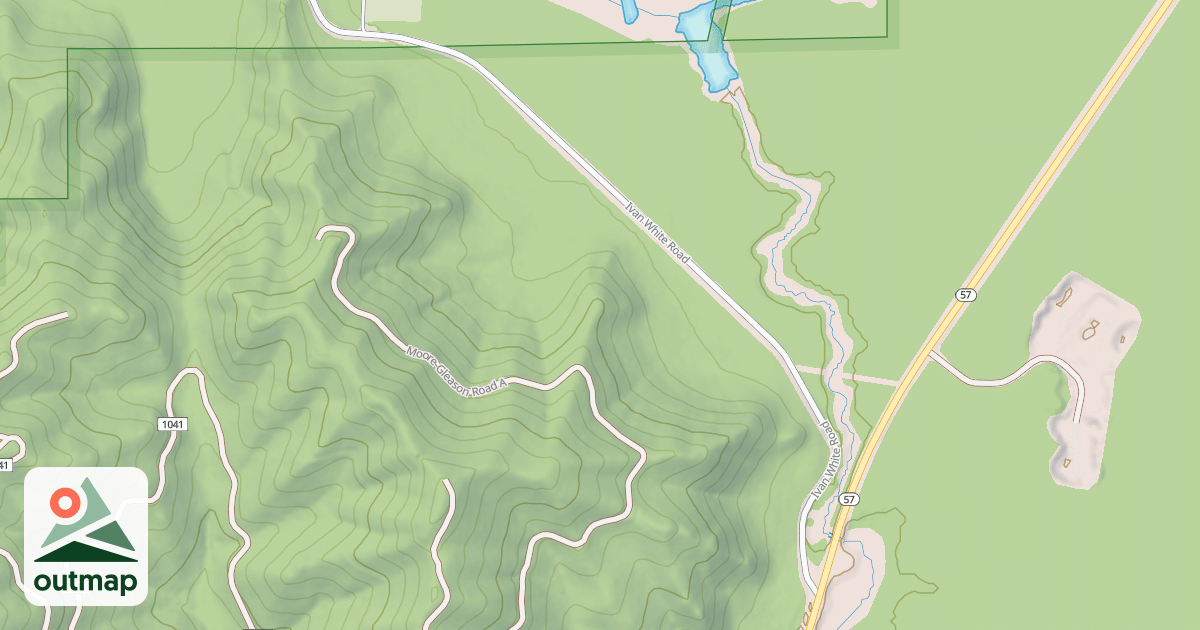 Map of IVAN WHITE ROAD