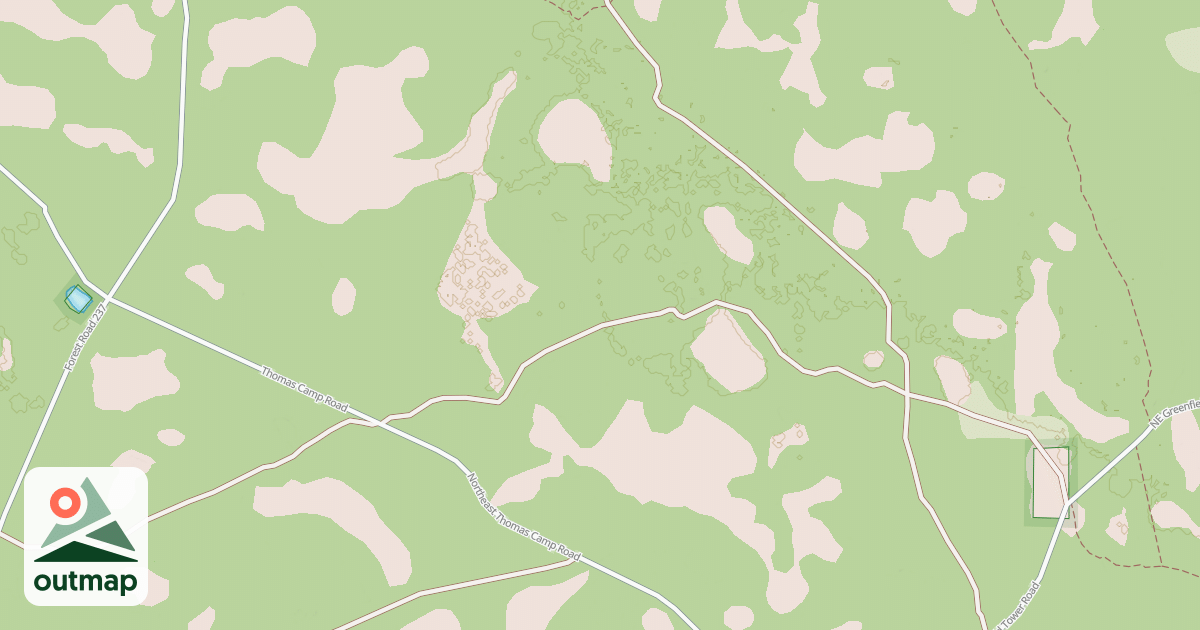 Map of USFS National Forest System Roads {499C10D6-F6A3-4BF1-BC56-BAB81E24C216}