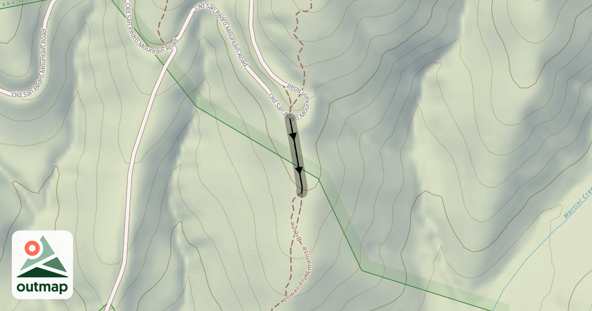 Map of Lower Fly Amanita
