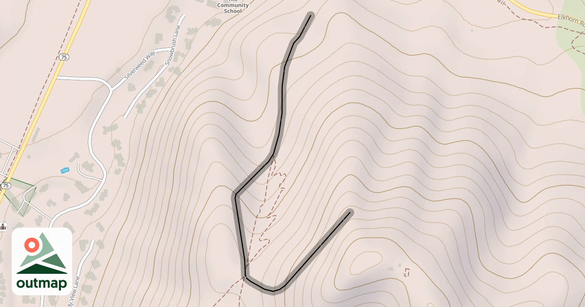 Map of Bitteroot Bowl