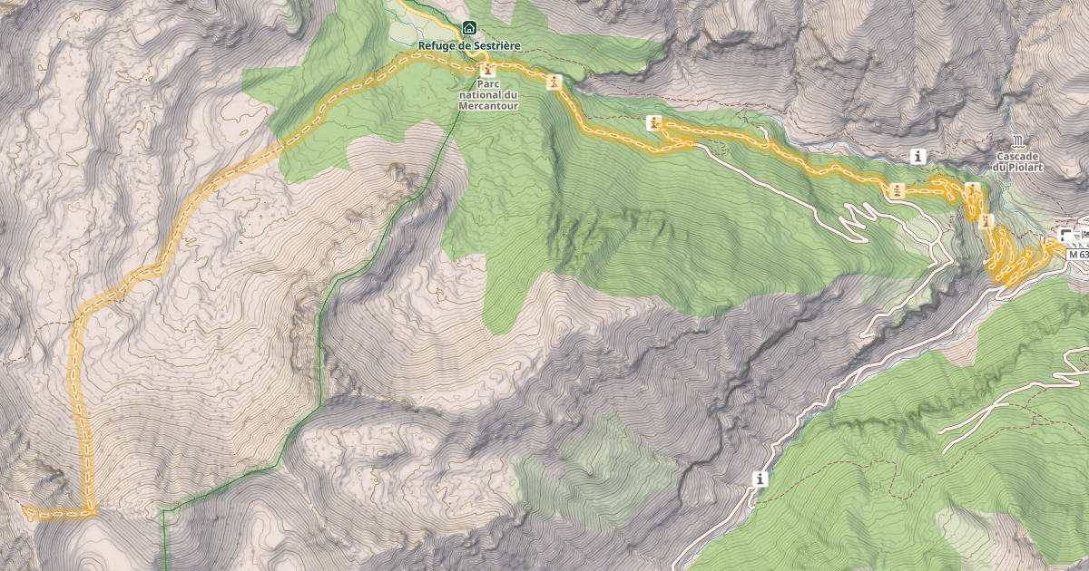 Map preview of Tête de Sanguinière — Saint-Dalmas-le-Selvage