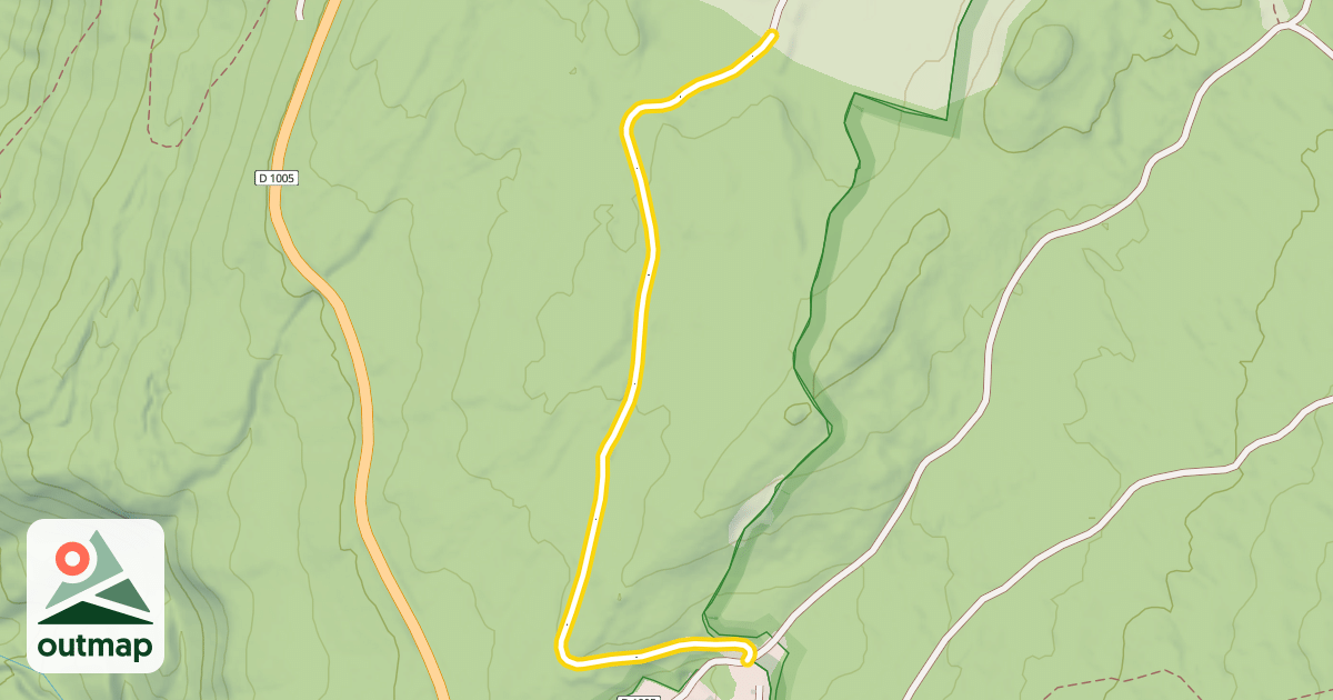 Map of Chemin de la Lecherolle