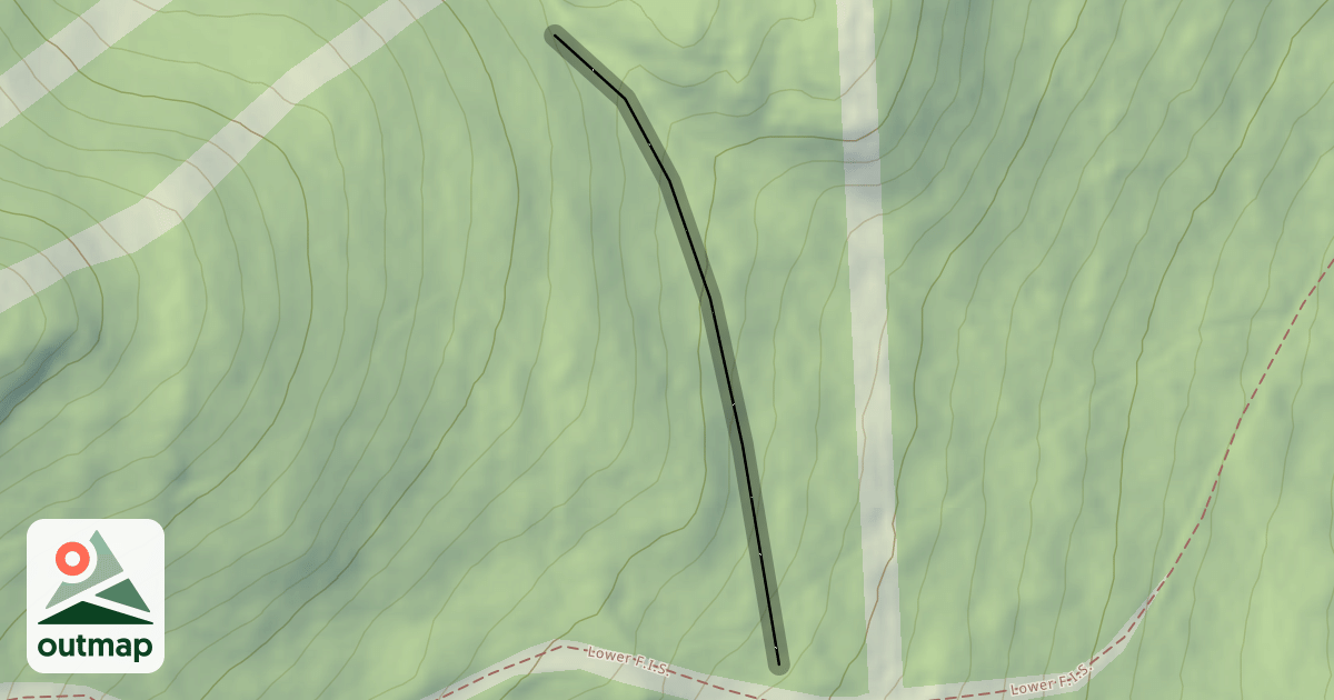 Map of Moose Run Woods