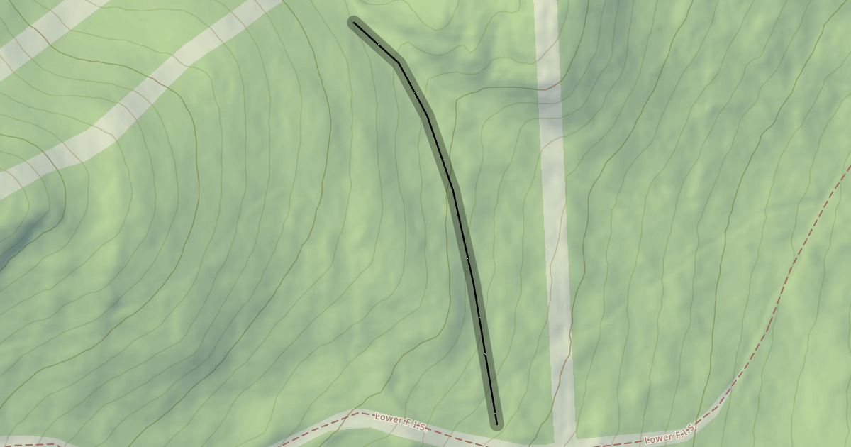 Map preview of Moose Run Woods