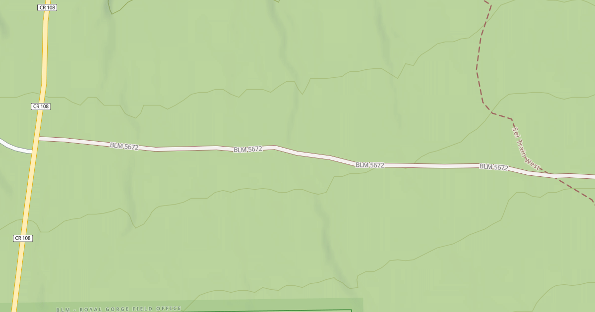 Map preview of BLM National GTLF Public Motorized Roads 848825e5-d984-44c4-8763-b913aaa500da