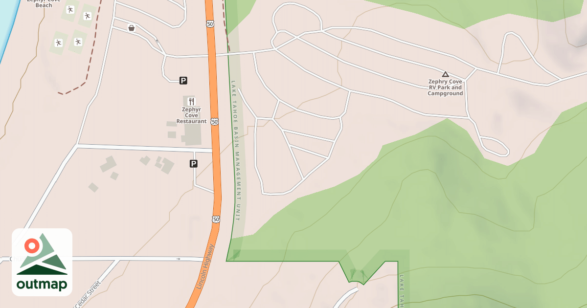 Map of CAMPGROUND SPUR C