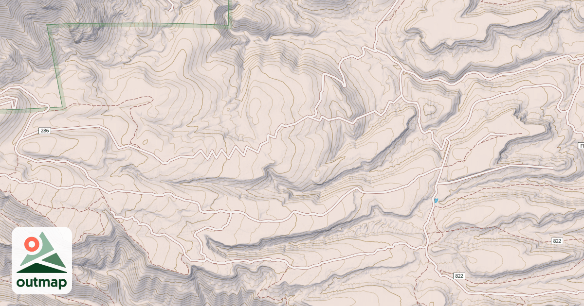 Map of USFS National Forest System Roads {B7286F3D-2837-4BED-91FF-F00AEDD1011A}
