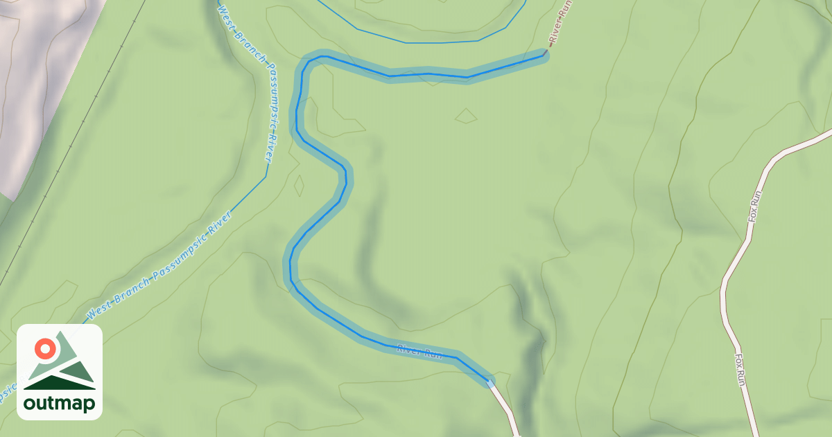 Map of River Run
