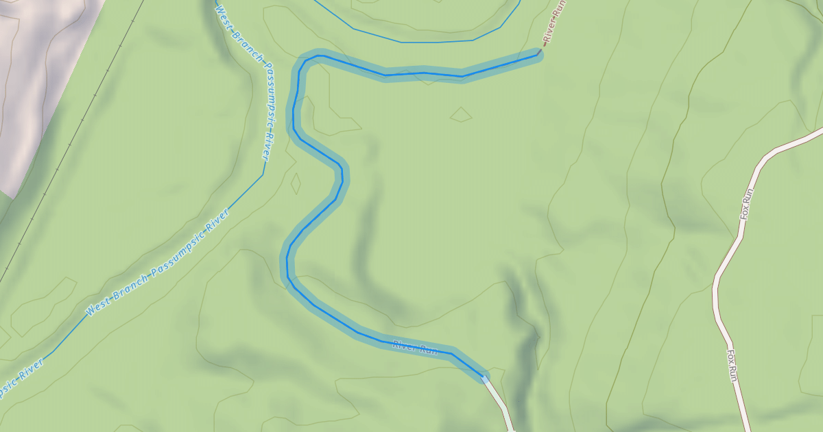 Map preview of River Run
