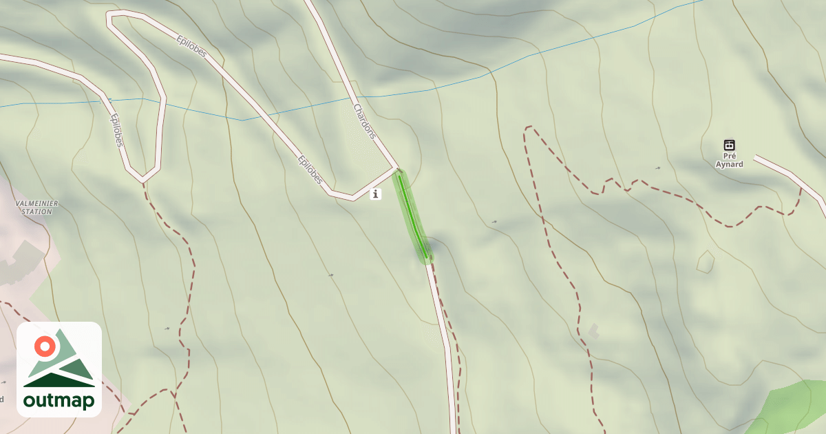 Map of Chardons