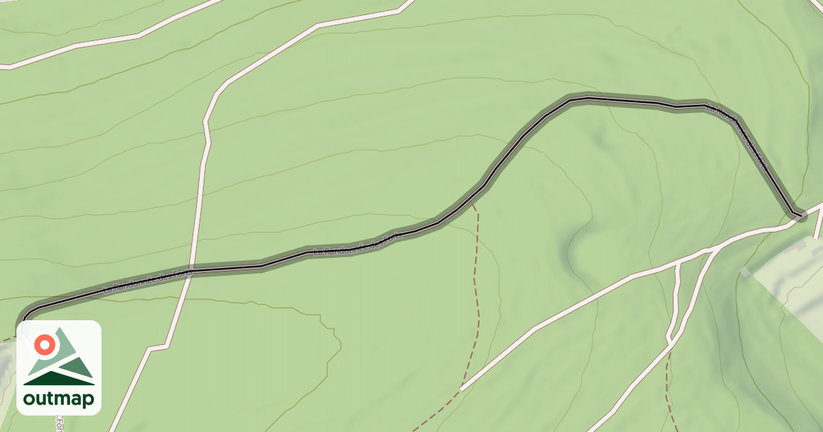 Map of La Randonnée des Forts
