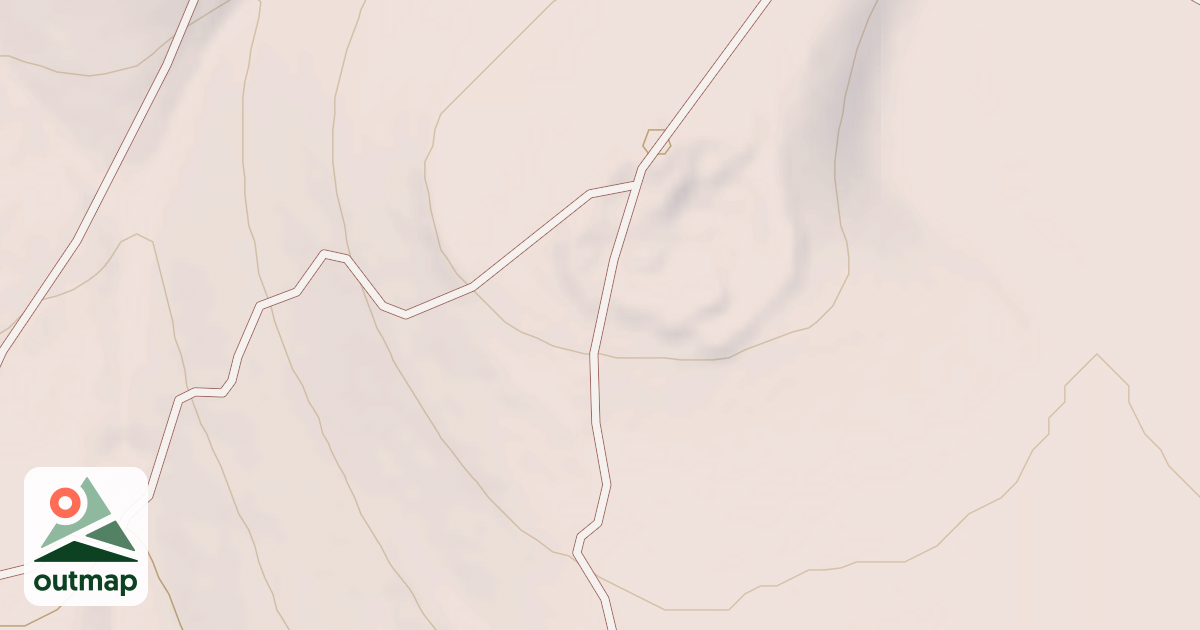 Map of Radar Hill OHV Trails