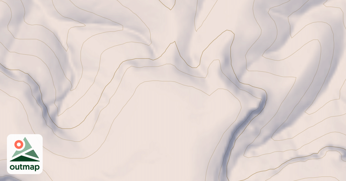 Map of TURKEY BLUFF SPUR