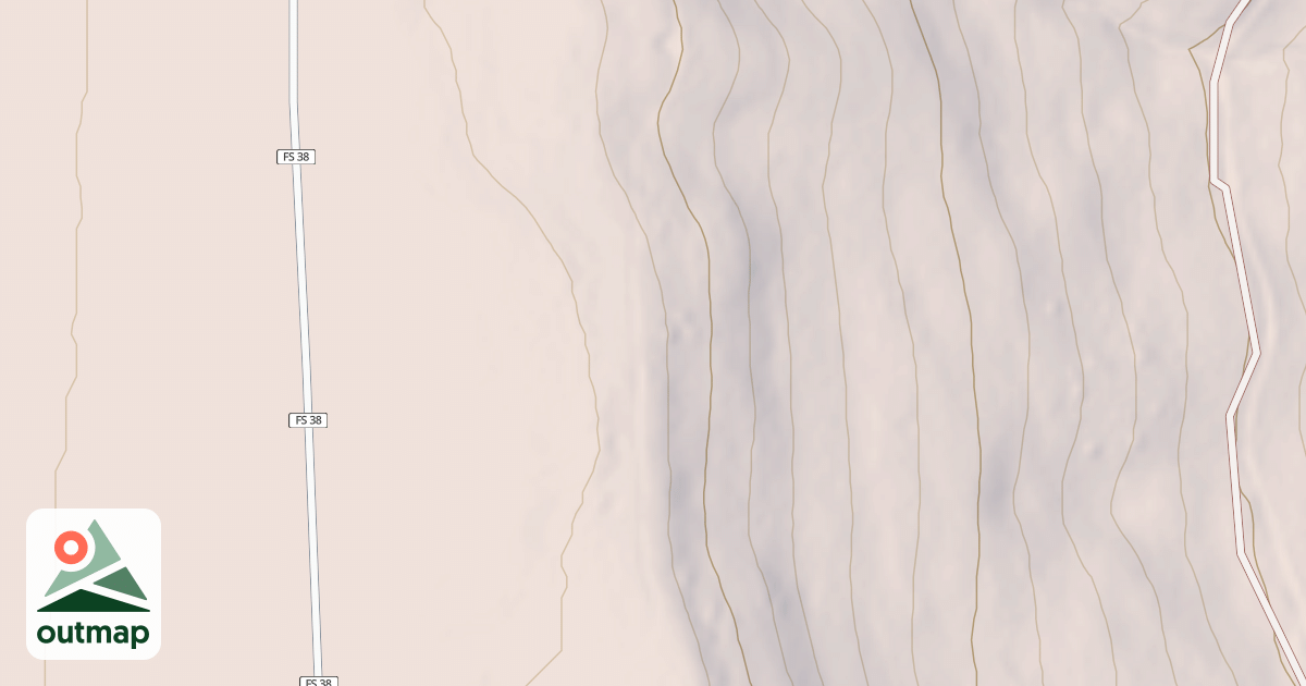 Map of USFS National Forest System Roads {9CBEA375-4325-4972-B80C-B57A53ABD826}