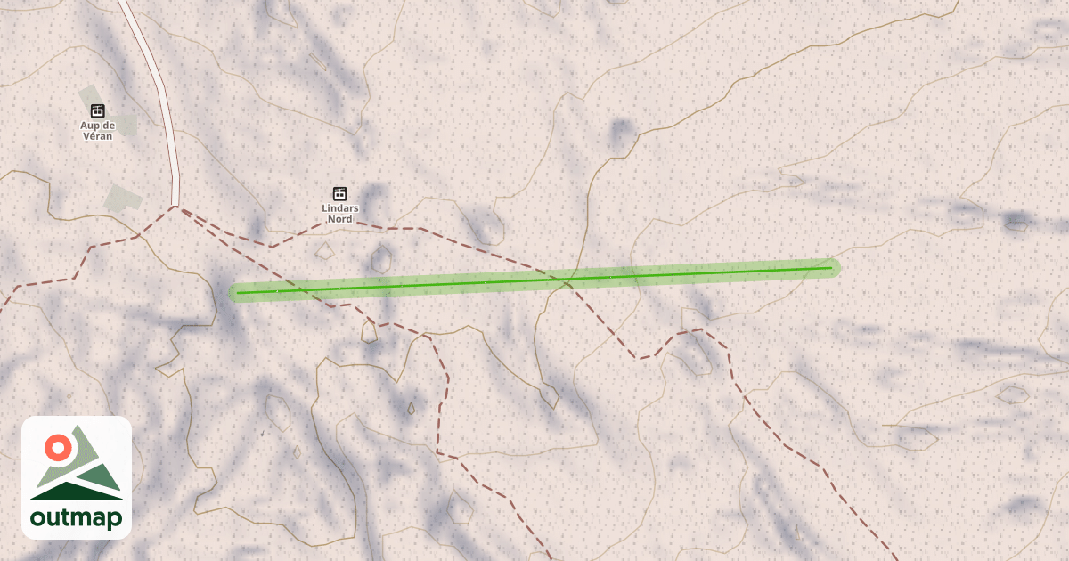 Map of accès Lindars