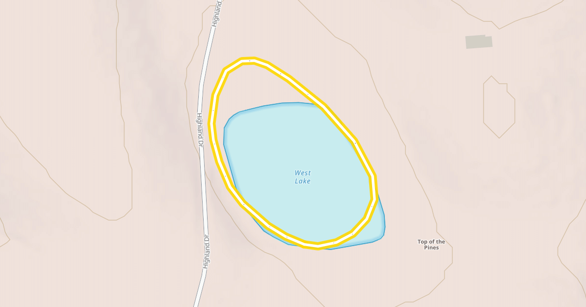Map preview of Meadow Loop