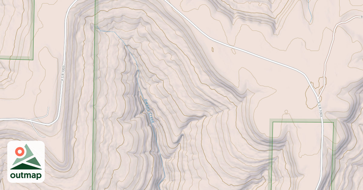 Map of USFS Motor Vehicle Use Map Roads {3AD7C645-4E02-42AB-8E67-4ABEE5992441}